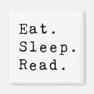 Imán Come. Duerme. Leer.