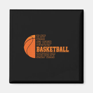 Imán Come. Duerme. Pelota de baloncesto. Repite. Jugado