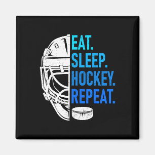 Imán Come Hockey Duerme Repite Entusiastas de Atletas I
