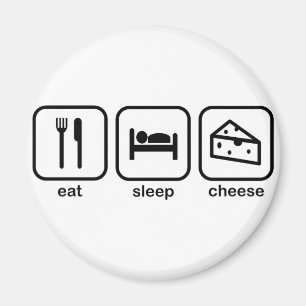 Imán Come queso dormido