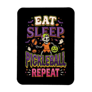Imán Come Repite Pickleball Duerme Repite Pickleball