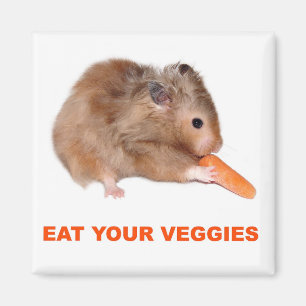 Imán Come tus verduras