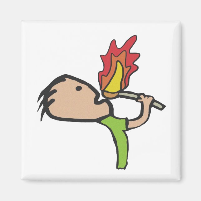 Imán Comedor de incendios (Frente)