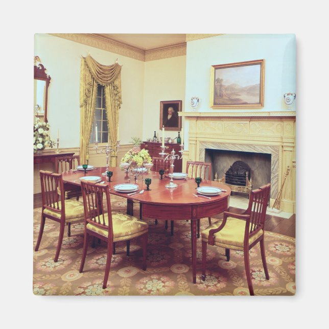 Imán Comedor del Salón Blanco, cerca de Charleston (Frente)