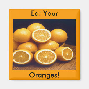 Imán Comer a sus Naranjas