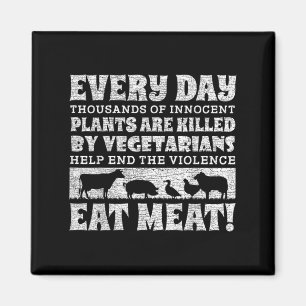 Imán Comer animales es un plan raro para el Día Mundial