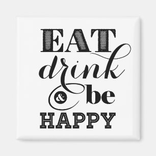 Imán Comer, Beber Y Ser Feliz