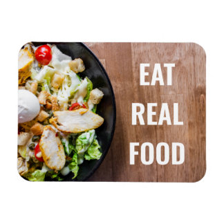 Imán Comer comida real Inspiradora