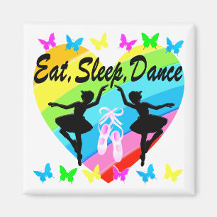 IMÁN COMER, DORMIR, BAILAR CORAZÓN Y MARIPOSAS
