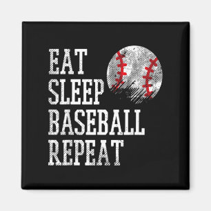 Imán Comer Dormir Béisbol Repetir Entrenador Equipo Jug
