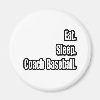 Imán Comer. Dormir. Entrenar béisbol.