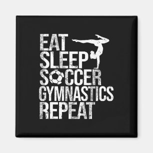 Imán Comer Dormir Fútbol Gimnasia Repetir Deporte Jugad