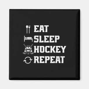 Imán Comer Dormir Hockey Repetir Jugador de Hockey sobr