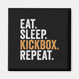 Imán Comer Dormir Kickbox Repetir Divertido Kickboxing