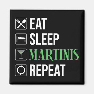 Imán Comer. Dormir. Martinis. Repetir.