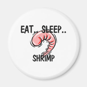 Imán Comer el SHRIMP del sueño