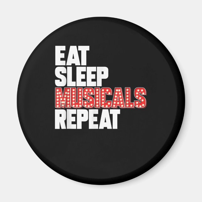 Imán Comer el sueño de los musicales repetir actriz de  (Frente)
