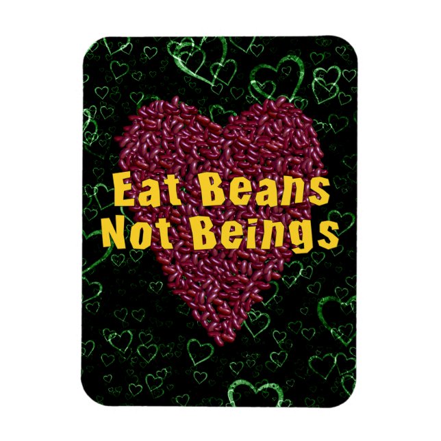 Imán Comer frijol no ser (Vertical)