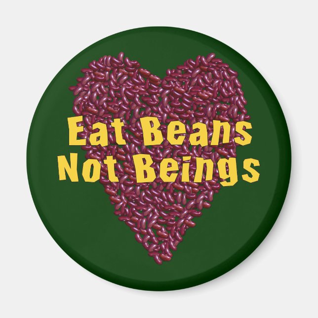 Imán Comer frijol no ser (Frente)