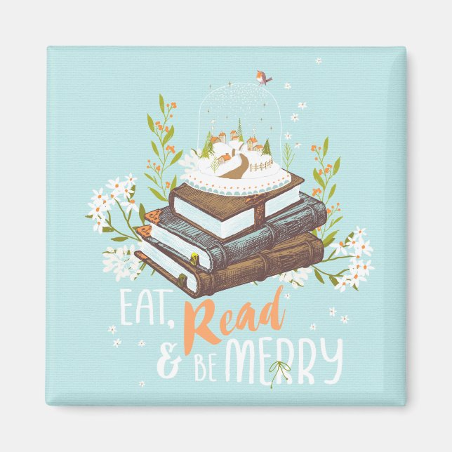 Imán Comer leer y ser moro 2 (Frente)