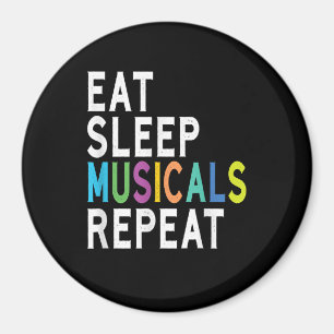 Imán Comer musicales de sueño repetidos, regalos que ac