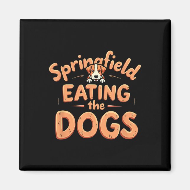 Imán Comer Perros En Las Elecciones De Springfield (Frente)