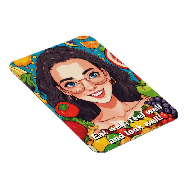 Imán Comer sano (Lado Derecho)