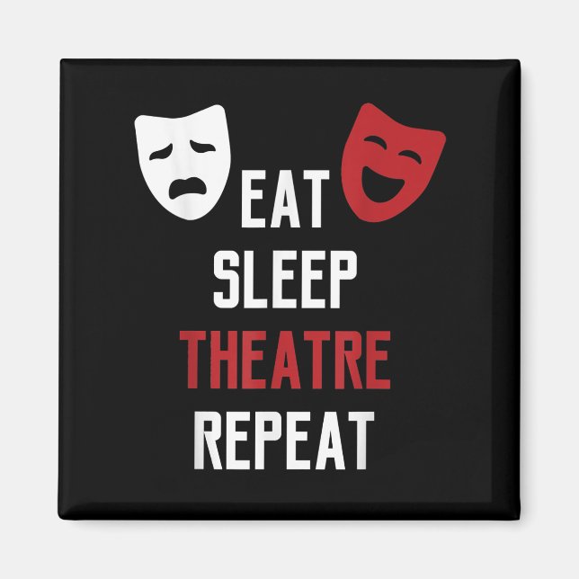Imán Comer Sleep Atre Repeat - Musical Broadway Actor G (Frente)