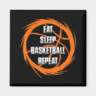 Imán Comer Sleep Basketball Repetir entrenador de jugad