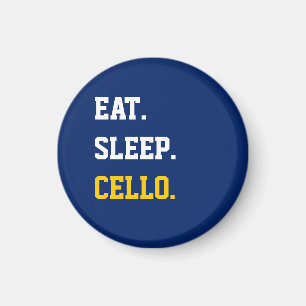 Imán Comer Sleep Cello