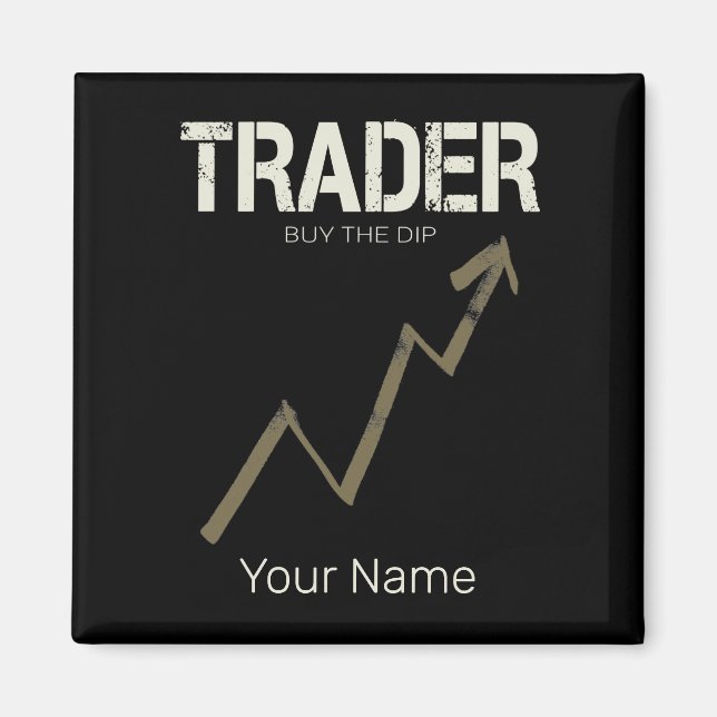 Imán Comerciante Comprar El Comerciante Dip Day Trader  (Frente)