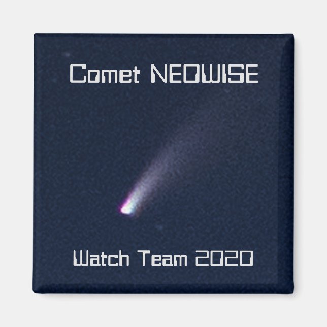 Imán Comet NEOWISE Watch Team 2020 (Frente)