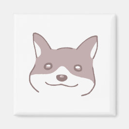 Imán Comforting Dog - Hand-Drawn Charm マグネット