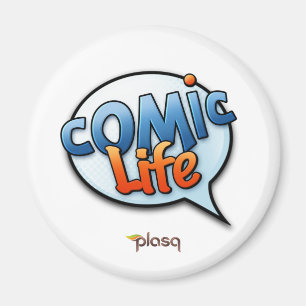 Imán Comic Life Magnet