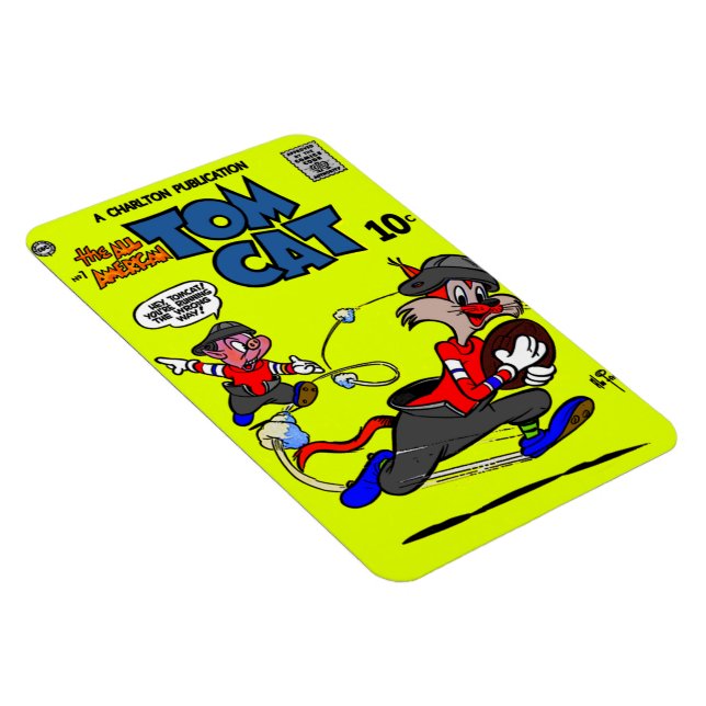 Imán cómico gracioso de TOMCAT en los años 50 (Lado Derecho)