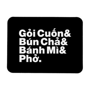 Imán Comida callejera vietnamita