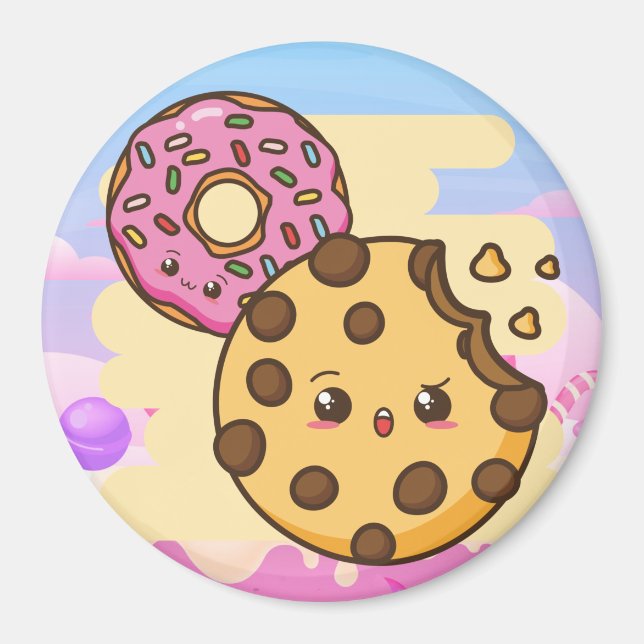 Imán Comida chatarra (Frente)