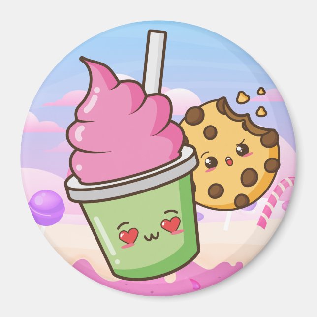 Imán Comida chatarra (Frente)