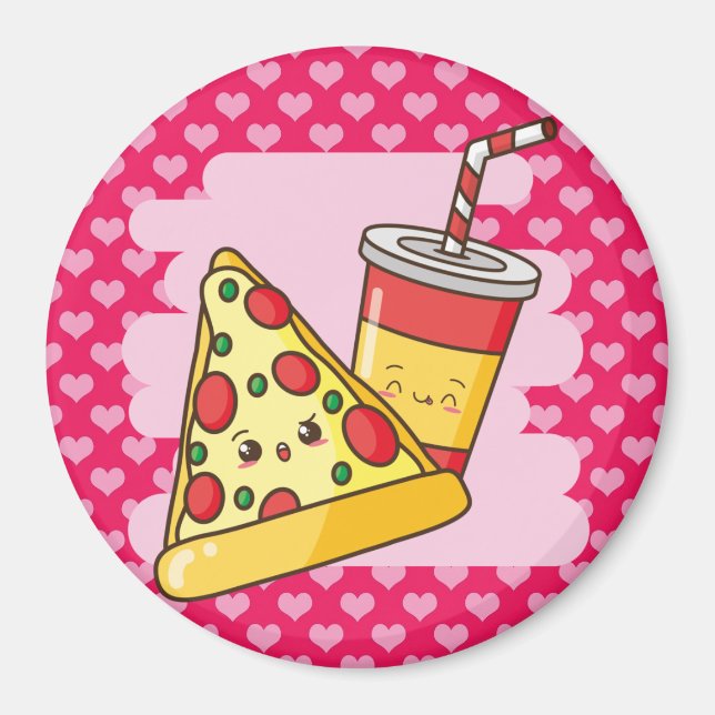 Imán Comida chatarra (Frente)