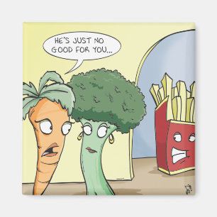 Imán Comida chatarra