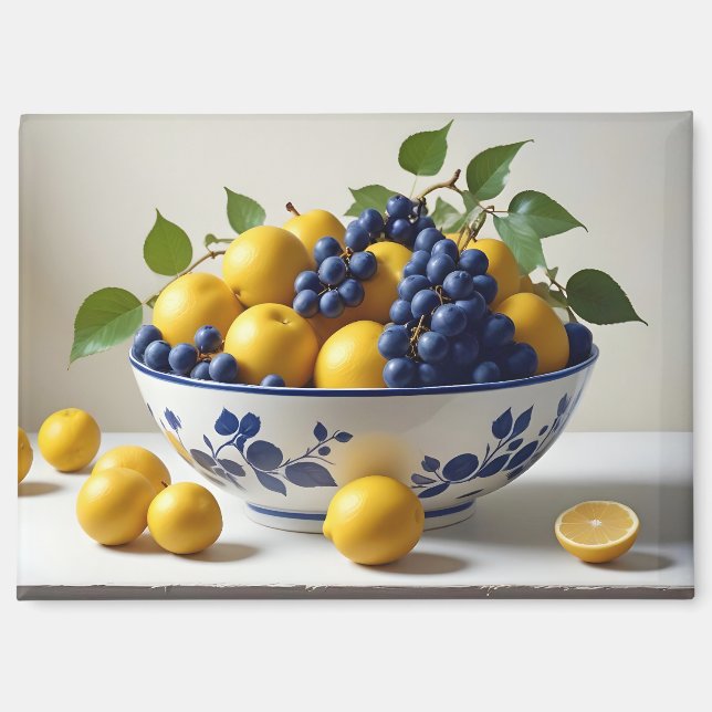 Imán Comida colorida saludable para frutas frescas (Anverso)