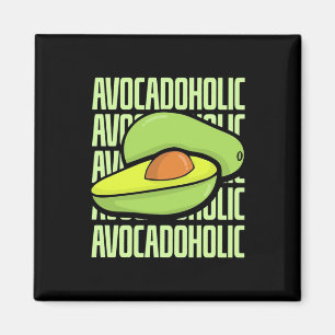 Imán Comida de fruta de aguacate