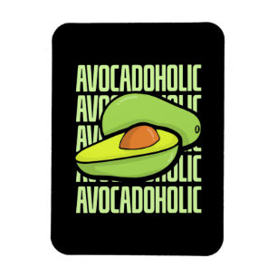 Imán Comida de fruta de aguacate