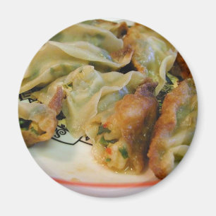 Imán Comida de los pegatinas de pote