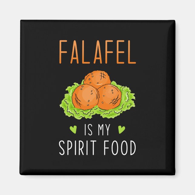Imán Comida Falafel Spirit (Frente)