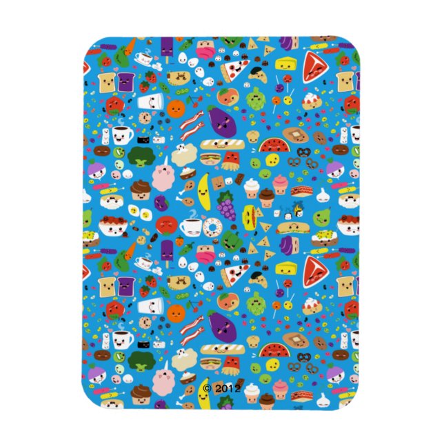 Imán Comida feliz (Vertical)