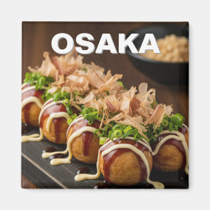 Imán Comida japonesa Osaka Takoyaki