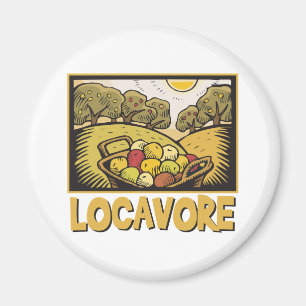 Imán Comida lenta de Locavore