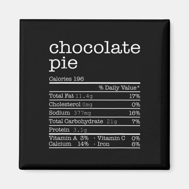 Imán Comida para Navidades de Acción de Gracias - Nutri (Frente)