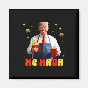 Imán Comida rápida de Trump Mc Mega Fries